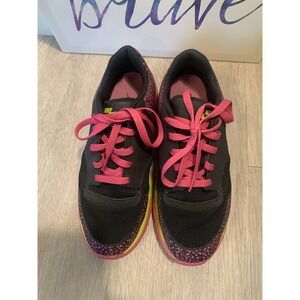 ( 1 ) Lunar‎ safari Nike  womens shoes tenis size 6.5 pink and black